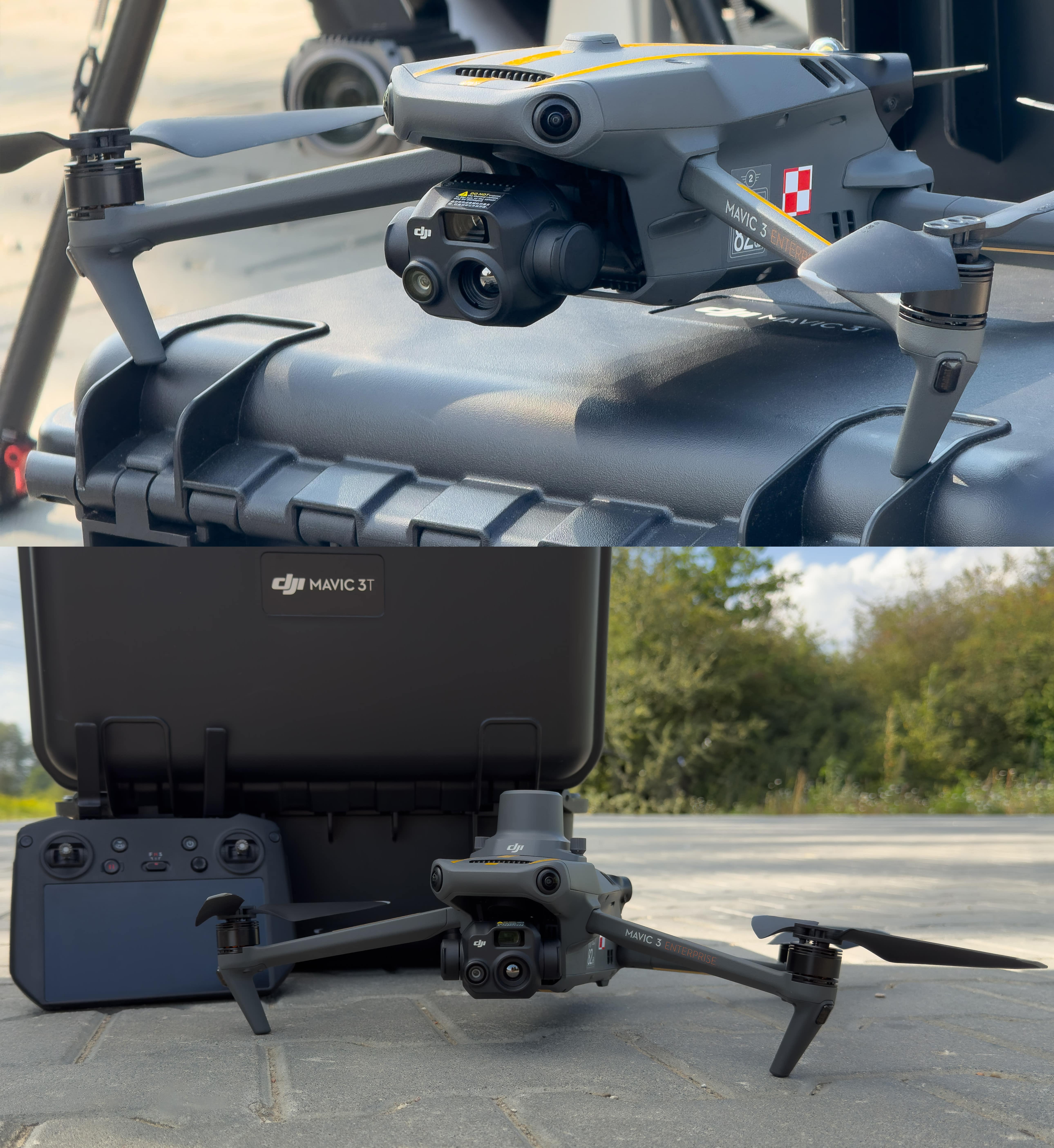 DJI Mavic 3 Thermal - profesjonalny dron do poszukiwania zwierząt termowizją